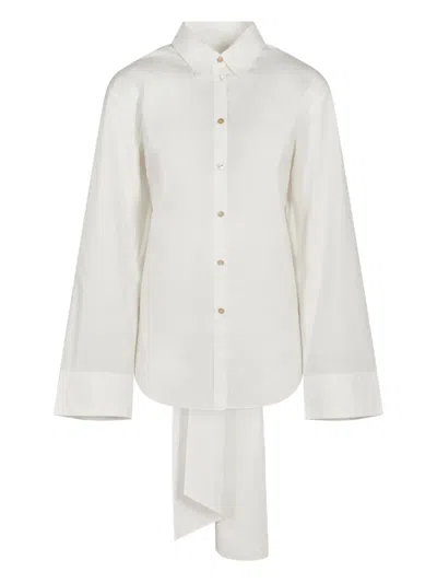 Forte Forte Asymmetric Tie-back Shirt