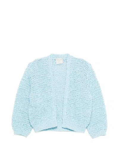 Forte Forte Azure Chamois Tape Cardigan In Multi