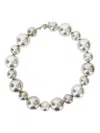 Forte Forte Metallic Beaded Necklace With Rear Closure