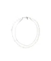 Forte Forte Beads And Crystals Collier In White