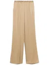 Forte Forte Forte_forte Envers Satin Straight Pants Clothing In Gray