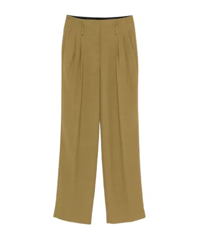 FORTE FORTE BELT LOOP CASUAL PANTS