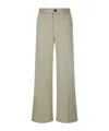 Forte Forte Belt-loop Casual Pants In Nude