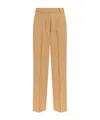 Forte Forte Belt-loop Casual Pants In Nude