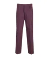 Forte Forte Belt-loop Casual Pants In Red