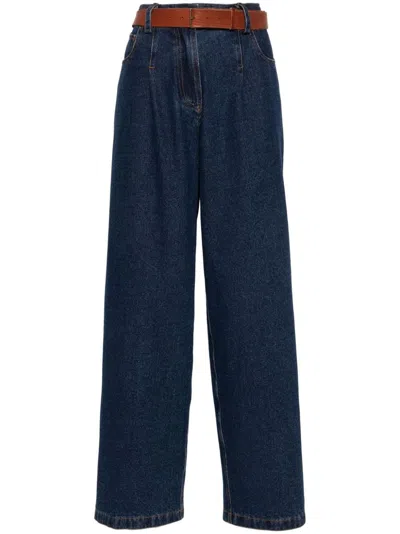 FORTE FORTE STRAIGHT-LEG JEANS