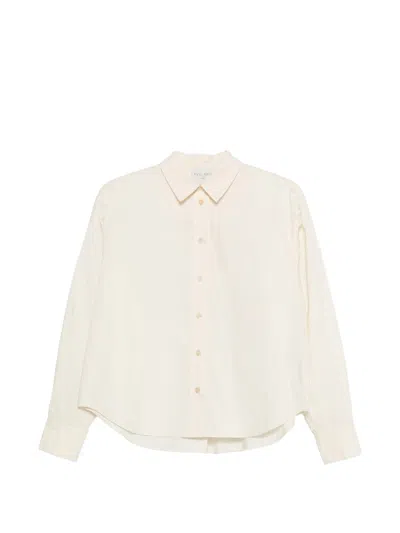 Forte Forte Beurre Cotton Popline Boxy Shirt In White