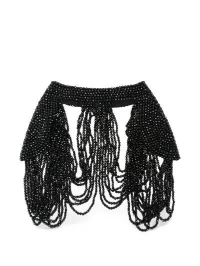 Forte Forte Black Beaded Multi-strand Necklace