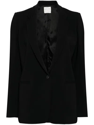 Forte Forte Black Essential Blazer