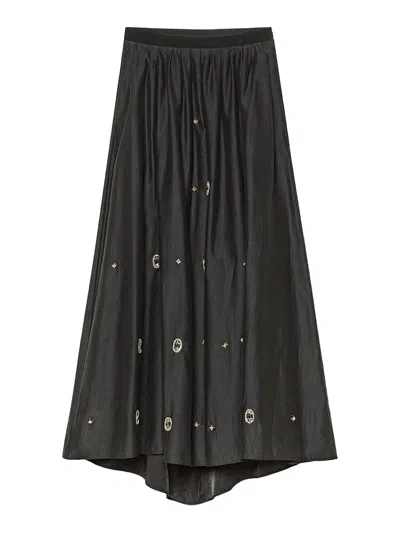 Forte Forte Black Flared Skirt