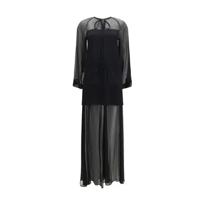 Forte Forte Black Viscose Casual Dress