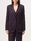 Forte Forte Blazer  Woman Color Blue In Blau