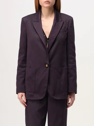 Forte Forte Blazer  Woman Color Blue In Blau