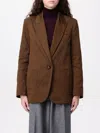 Forte Forte Single-breasted Blazer In Braun