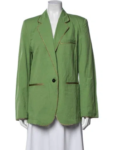Pre-owned Forte Forte Blazer In Green