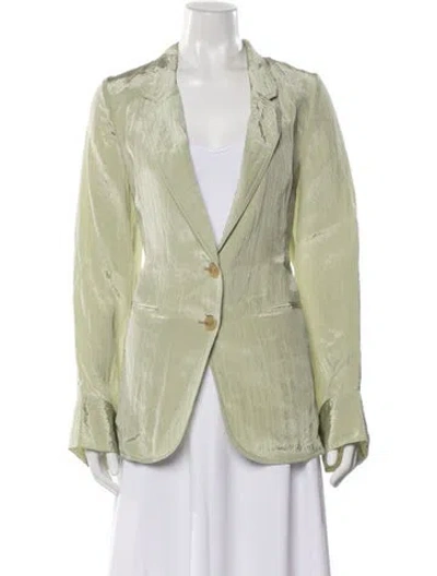Pre-owned Forte Forte Blazer W/ Tags In Green