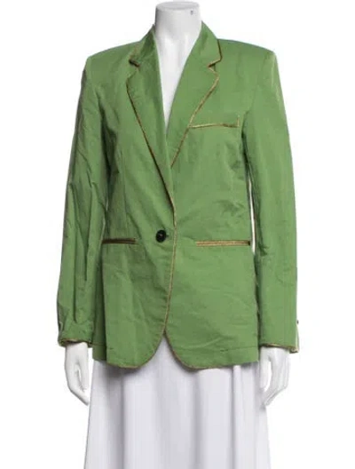 Pre-owned Forte Forte Blazer W/ Tags In Green