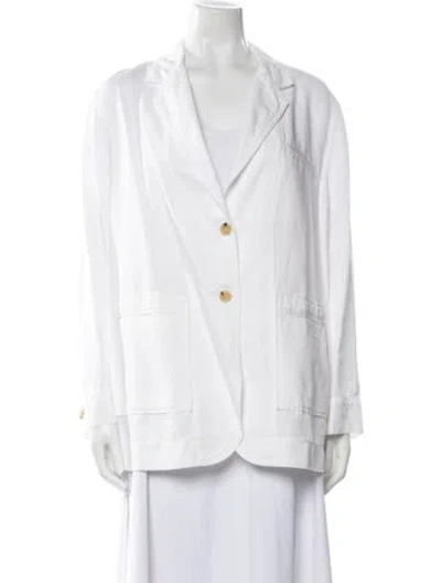 Pre-owned Forte Forte Blazer W/ Tags In White