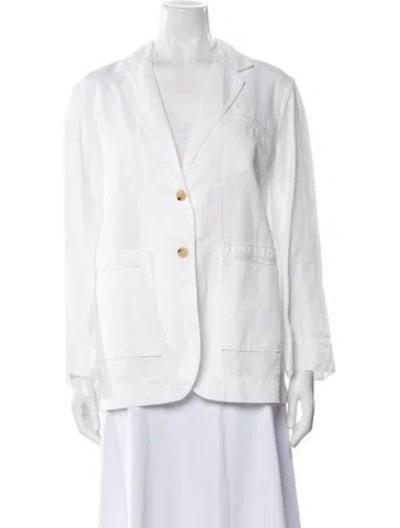 Pre-owned Forte Forte Blazer W/ Tags In White