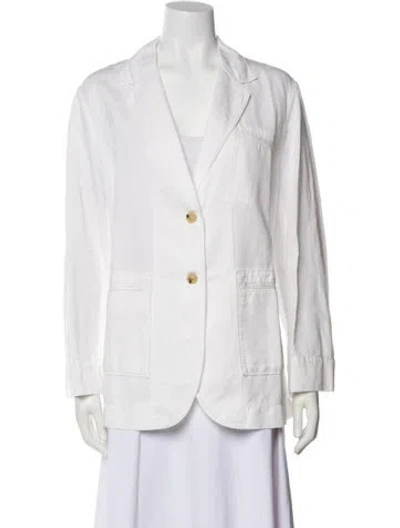 Pre-owned Forte Forte Blazer In White