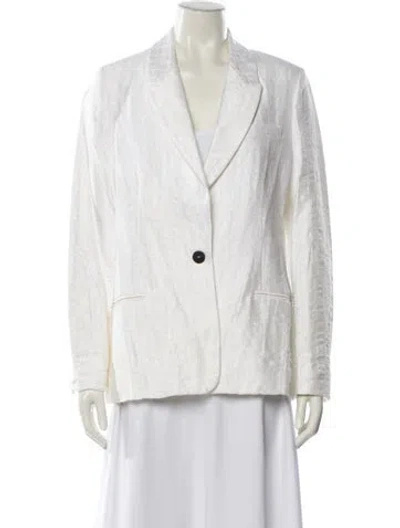 Pre-owned Forte Forte Blazer In White