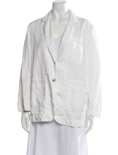 Pre-owned Forte Forte Blazer In White