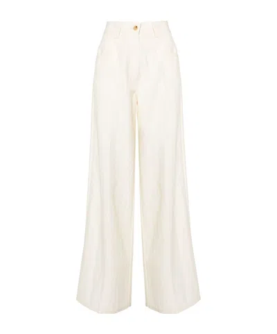 Forte Forte Blended Back Bag Casual Pants