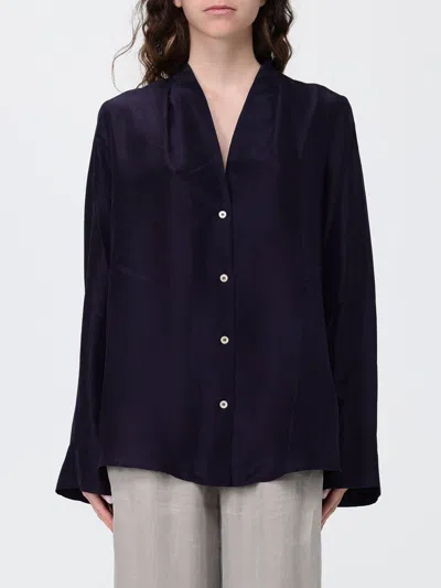 Forte Forte Elegant Silk Shirt In Black