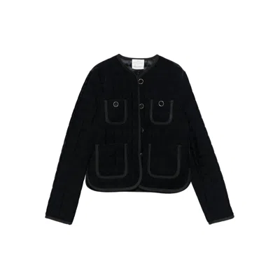 FORTE FORTE FORTE FORTE BLUE JACKETS - PUFFER JACKETS WOMEN