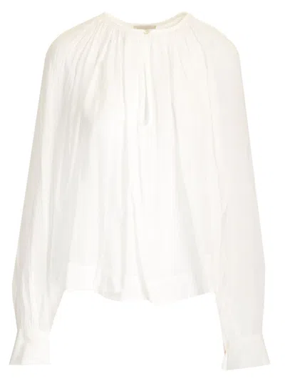 FORTE FORTE BOHEMIAN COTTON AND SILK SHIRT