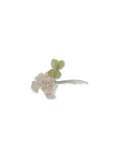 Forte Forte Bouquet Brooch In Gray