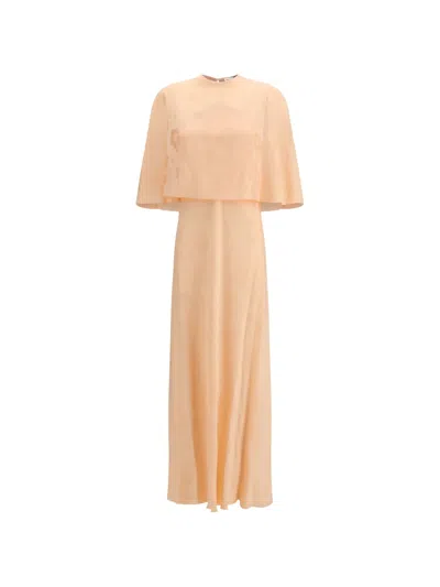 Forte Forte Bouquet Jacquard Long Dress In Multi