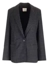 Forte Forte Boxy Fit Blazer In Black