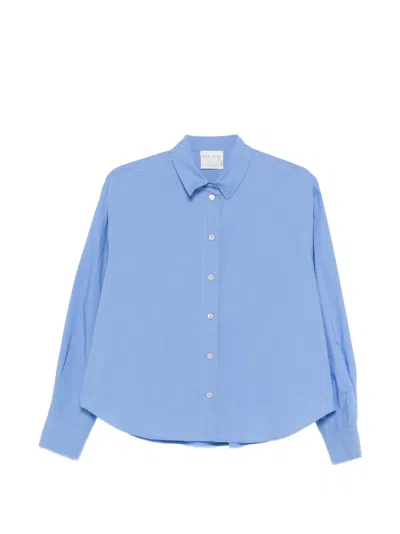 Forte Forte Boxy-fit Shirt In Blue