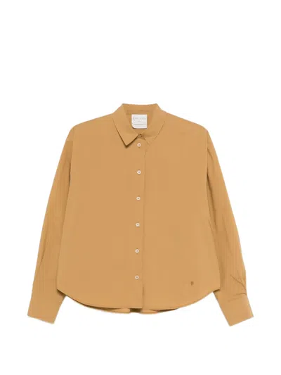 Forte Forte Boxy-fit Shirt In Nude