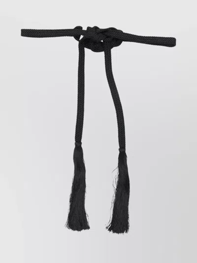 FORTE FORTE BRAIDED TASSEL END BELTS COLLECTION