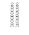 Forte Forte Strong Pendent Earrings With Crystals In White