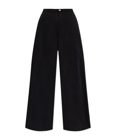Forte Forte Button Casual Pants In Black