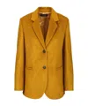 Forte Forte Button-down Blazer In Gold