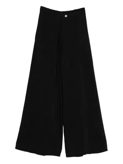 Forte Forte Button Pleated Trousers In Gray