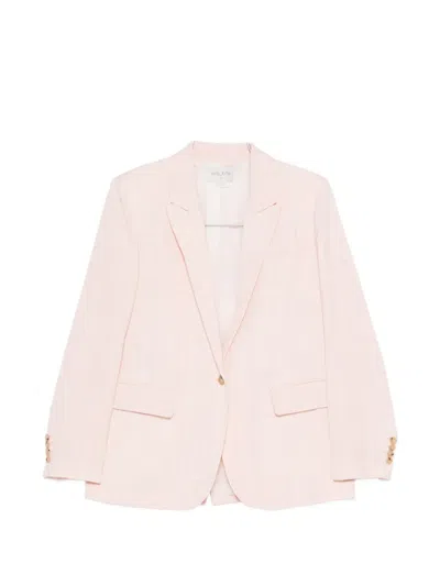 Forte Forte Button Single-breasted Blazer In Pink