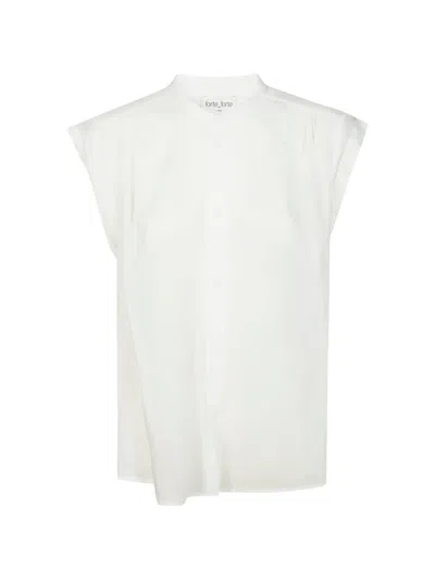 Forte Forte Buttoned Shirt In White