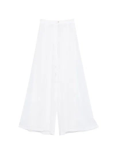 Forte Forte Button-fastening Trousers In White