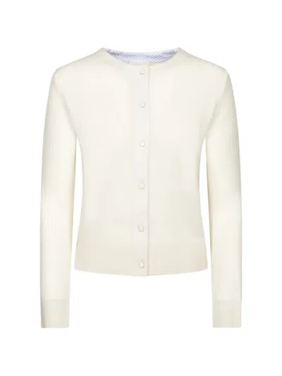 Forte Forte Button-up Cardigan In White