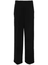 Forte Forte Cady Straight-leg Trousers In Black