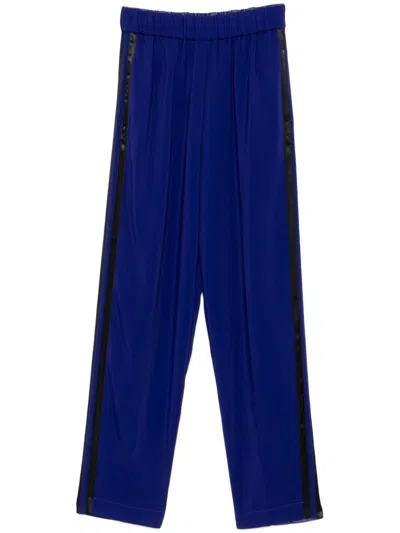 Forte Forte Cady Trousers In Purple