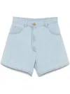 Forte Forte Calvary Shorts In 蓝色