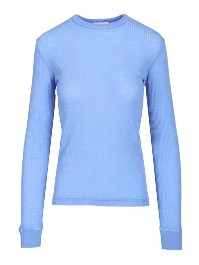 Forte Forte Jersey Shirt In Blue