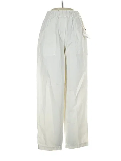Pre-owned Forte Forte Cargo Pants In Ivory