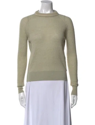 Pre-owned Forte Forte Cashmere Crew Neck Sweater In Green